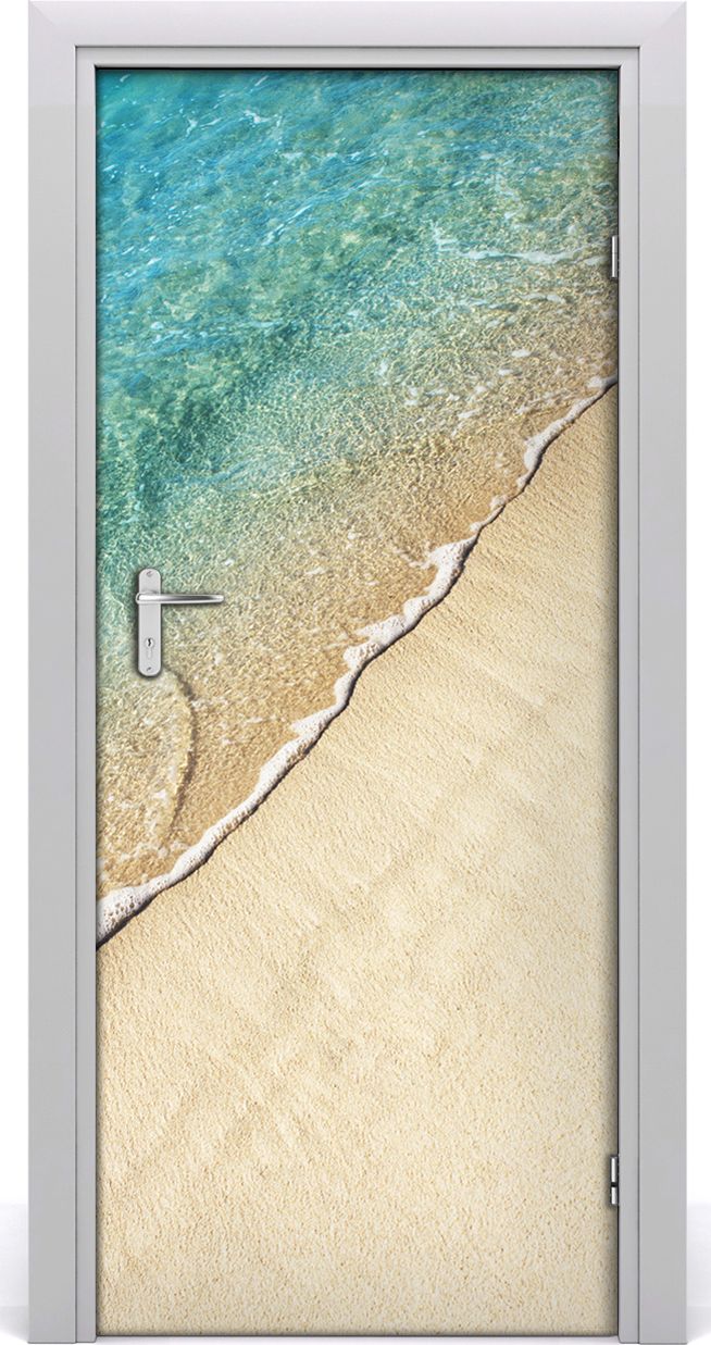 Tulup Fototapeta samoprzylepna na drzwi 85 x 205 cm Fala morska