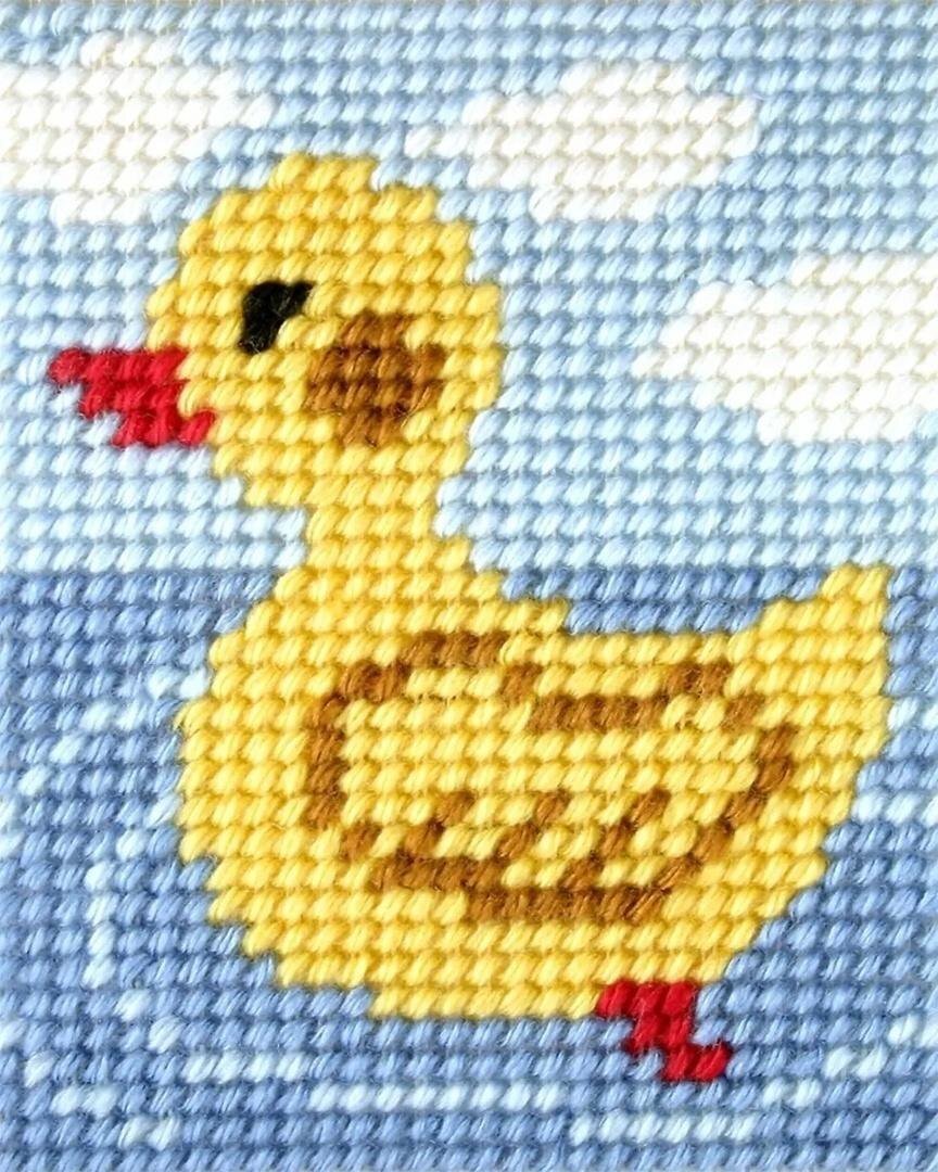 Haft. Moje pierwsze wyszywanie - Kaczuszka EDUKAMP