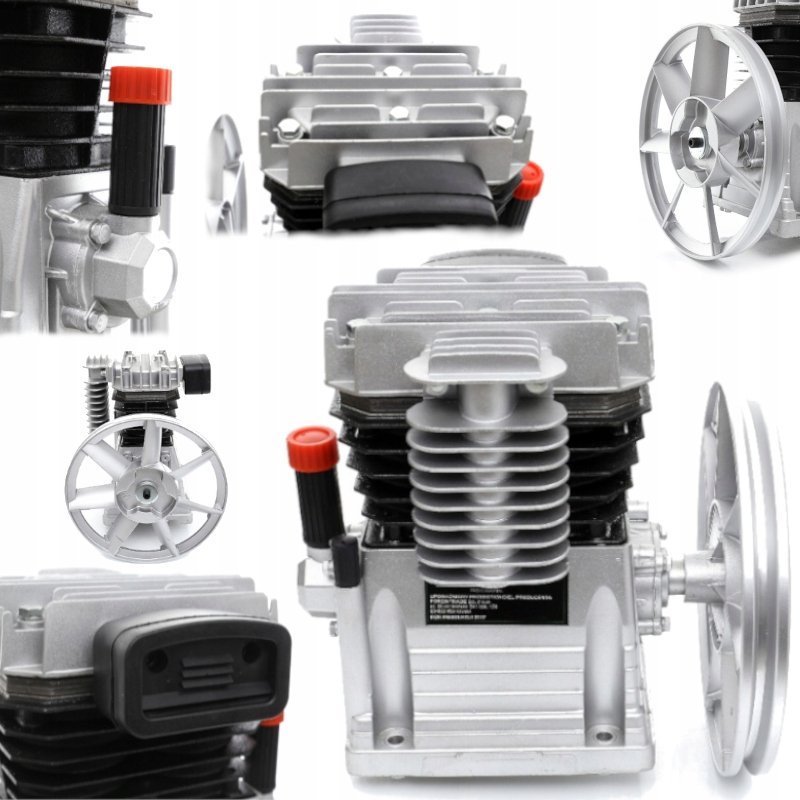 Sprężarka Kraft&Dele KOMPRESOR SPRĘŻARKA 1,5KW JEDNOTŁOKOWA 8 BAR