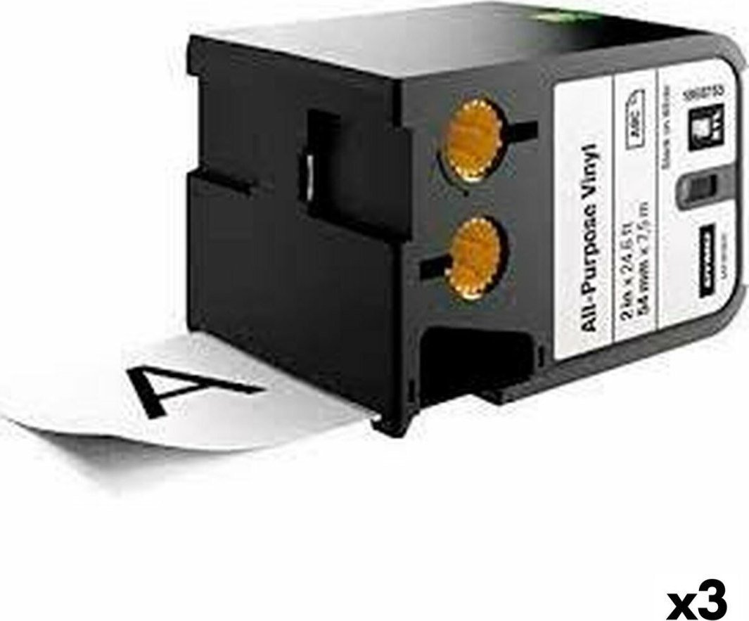 Dymo Taśma termotransferowa Dymo XTL 54 mm Biały Czarny (3 Sztuk)