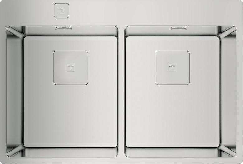 Zlewozmywak Teka TEKA FORLINEA RS15 2B 740 2 AUTO WST SQ W/OVF TOP