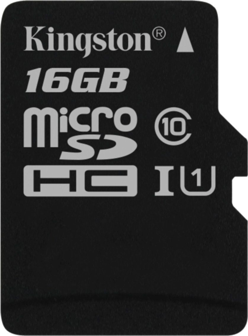 Karta Kingston Canvas Select MicroSDHC 16 GB Class 10 UHS-I/U1 (SDCS/16GBSP)