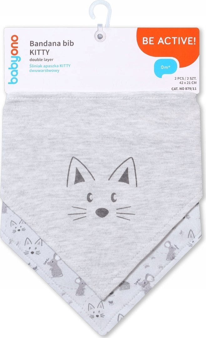 BabyOno 879/11 ŚLINIAK APASZKA KITTY