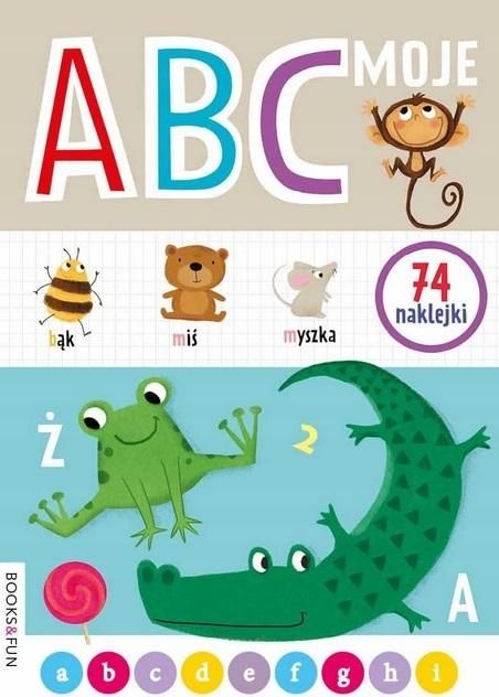 Moje ABC z naklejkami