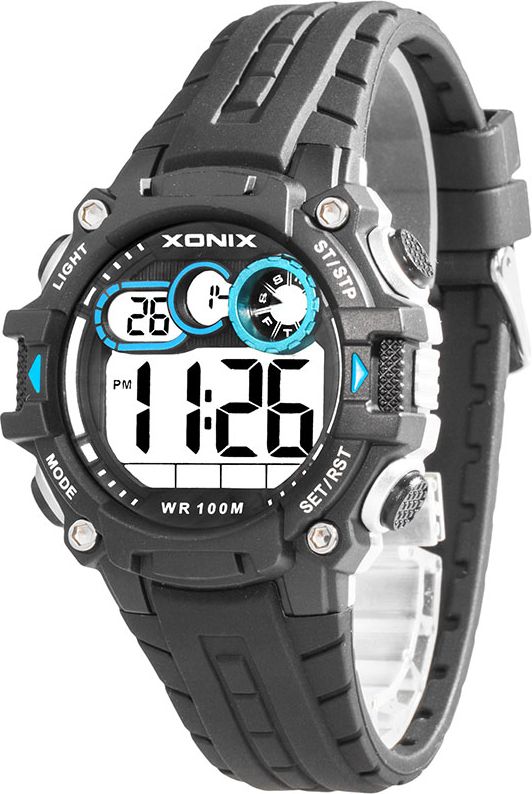Zegarek Xonix Xonix Wielofunkcyjny zegarek sportowy,czytelny wyświetlacz, antyalergiczny, wodoszczelny 100 m