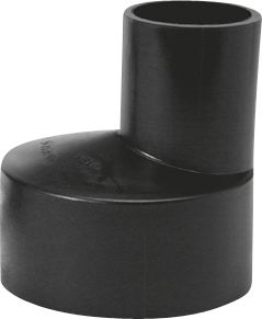 Wavin Redukcja PEHD QS czarna asymetryczna 200 / 110mm (3058513824)