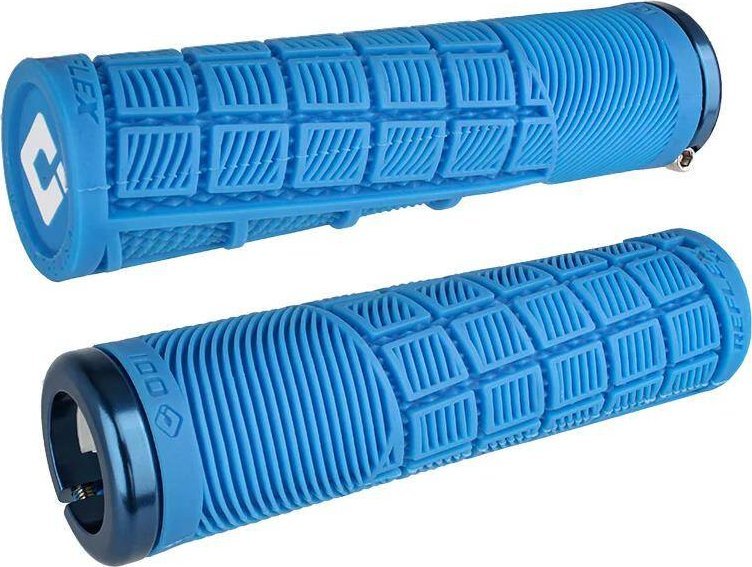 ODI Chwyty przykręcane ODI Reflex XL, 34,5 mm x 135 mm, niebieskie, obejma