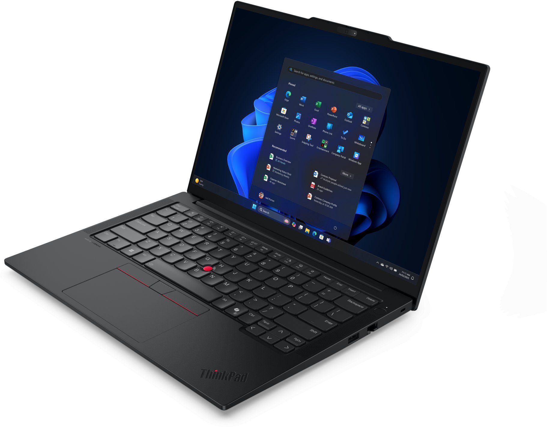 LENOVO ThinkPad E14 G7 AMD Ryzen 5 220 35,56cm 14Zoll WUXGA IPS 32GB 1TB SSD UMA W11P No WWAN Black TopSeller