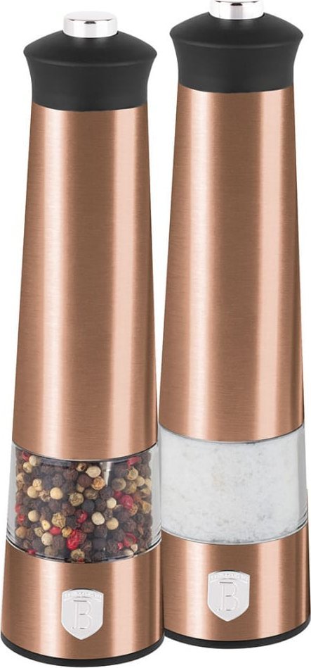 Młynek do przypraw Berlinger Haus MŁYNKI ELEKTRYCZNE DO PIEPRZU I SOLI BERLINGER HAUS BH-9500 ROSE GOLD