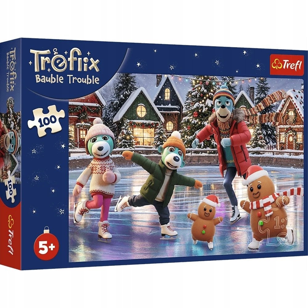 PUZZLE 100 XMAS Bert w bombkach 16539