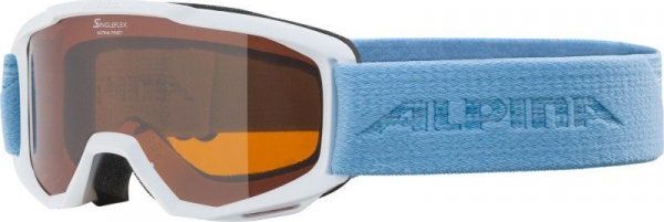 Alpina Gogle Junior piney (white-skyblue, szkło SH S2 new 2021)