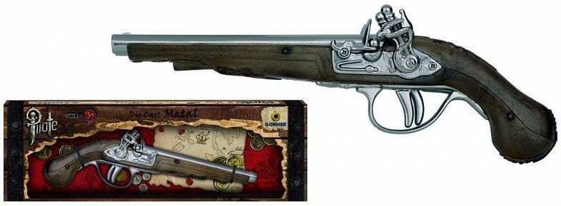 Gonher Metalowy pistolet pirata - 239864