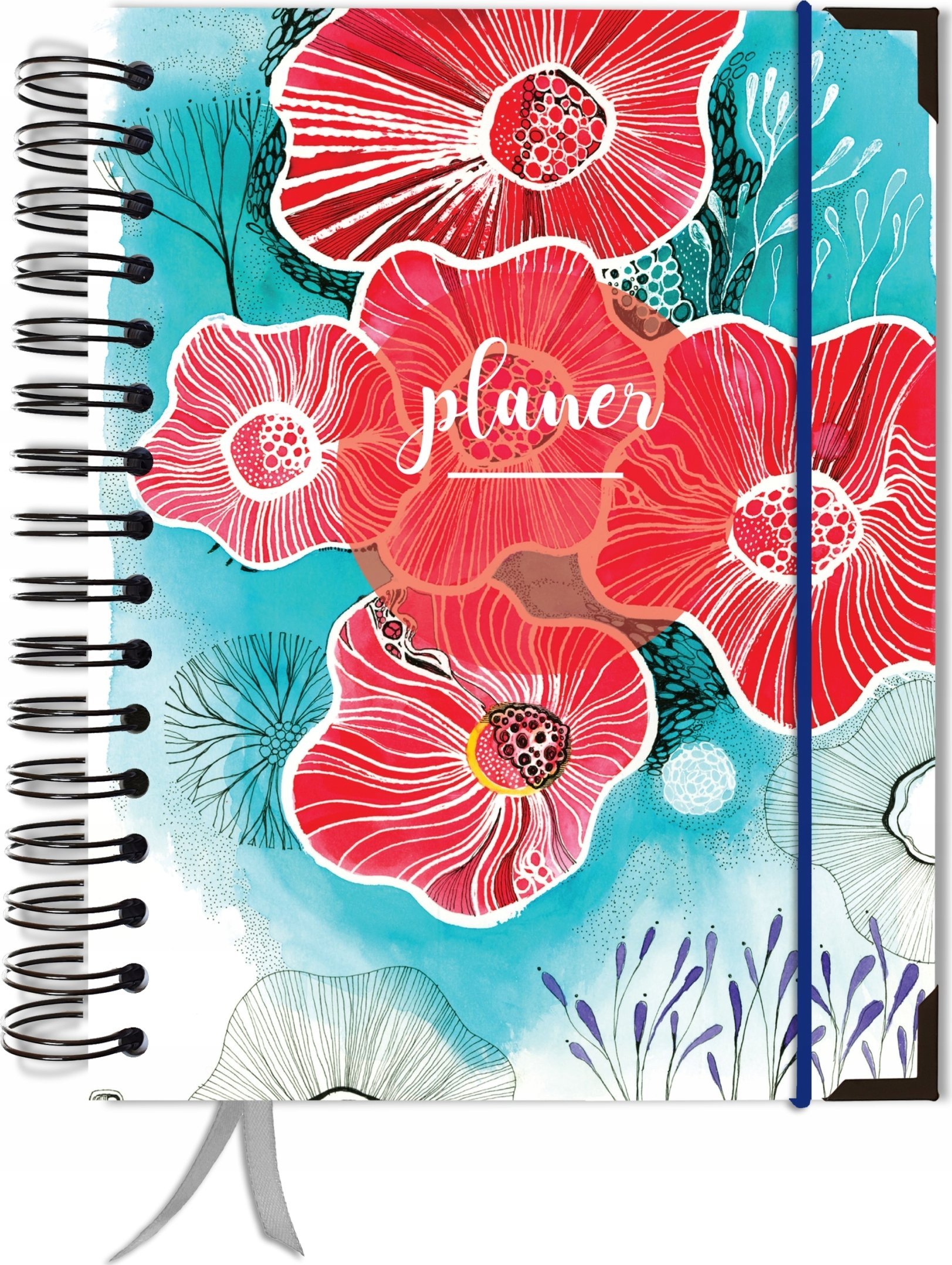 TadaPlanner Kalendarz terminarz bez dat planer książkowy A5+