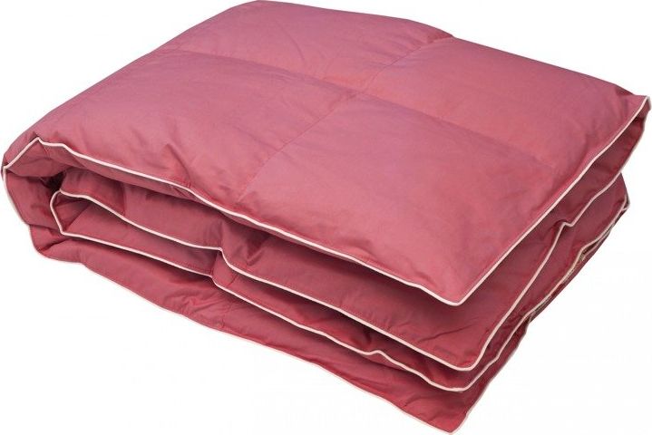 Łóżkoholicy Kołdra Półpuchowa Puch Różowa Całoroczna 180x200