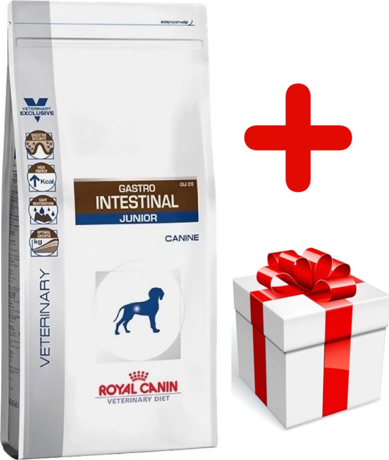 Royal Canin ROYAL CANIN Gastro Intestinal Junior GIJ29 10kg + niespodzianka dla psa GRATIS