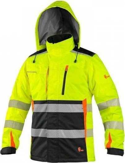 CXS KURTKA OCIEPLANA Å»ÃÅTO-CZARNA CXS BENSON ROZMIAR XXL