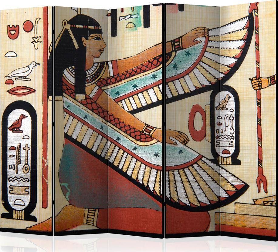 Artgeist Parawan 5-częściowy - Motywy egipskie II [Room Dividers] uniwersalny