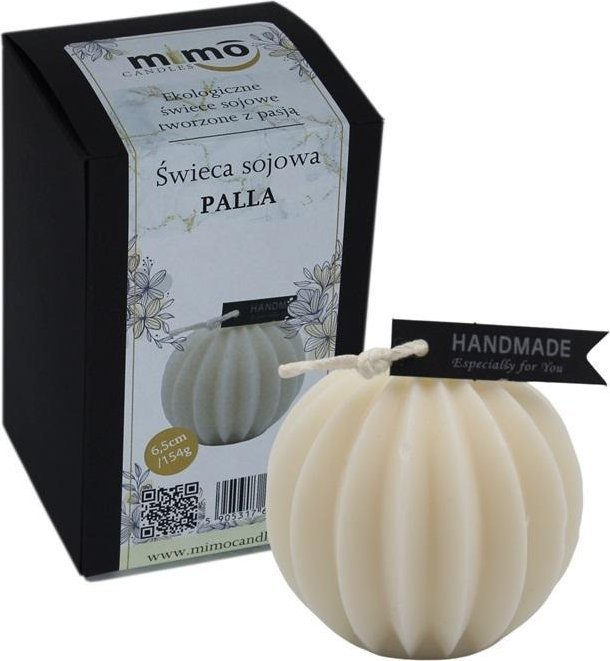 Świeczka naturalna wolnostojąca sojowa Palla