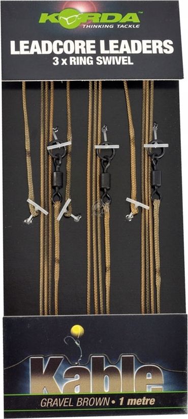 Korda Korda Leadcore Leader Ring Swivel - Weed (LLRSW)