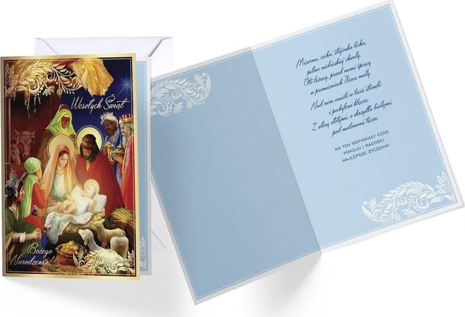 KUKARTKA Karnet B6 PP-2165 Boże Narodzenie