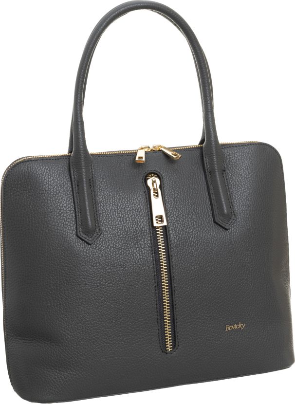 Rovicky Duża włoska torebka damska na ramię Rovicky skórzana