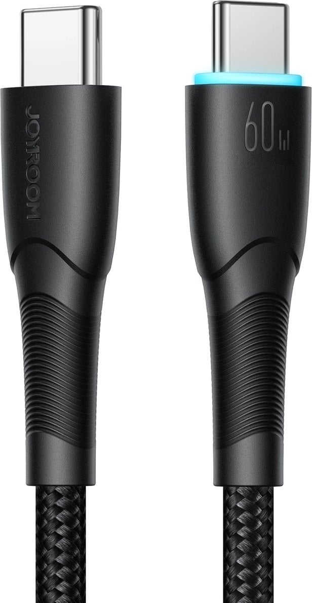 Kabel USB Joyroom USB-C - USB-C 1 m Czarny (JYR888)