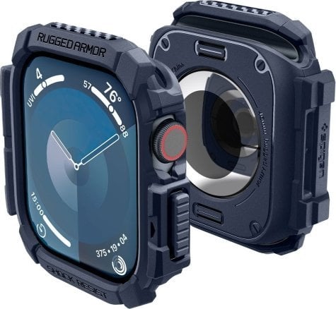 Spigen Etui Rugged Armor Apple Watch 10 46mm Navy Blue
