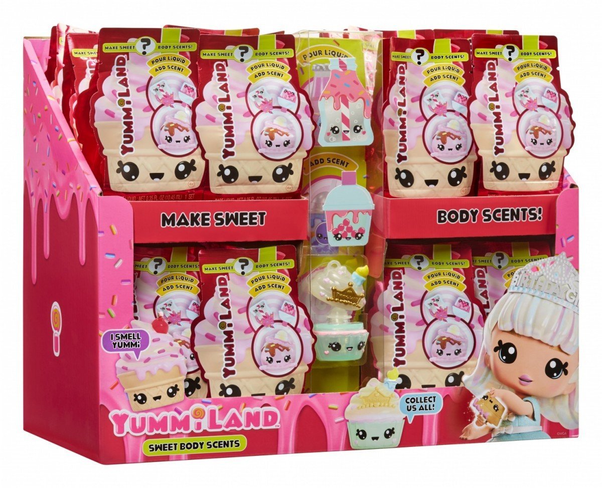Figurka Yummiland Num Noms Body Scent Display 24 sztuki