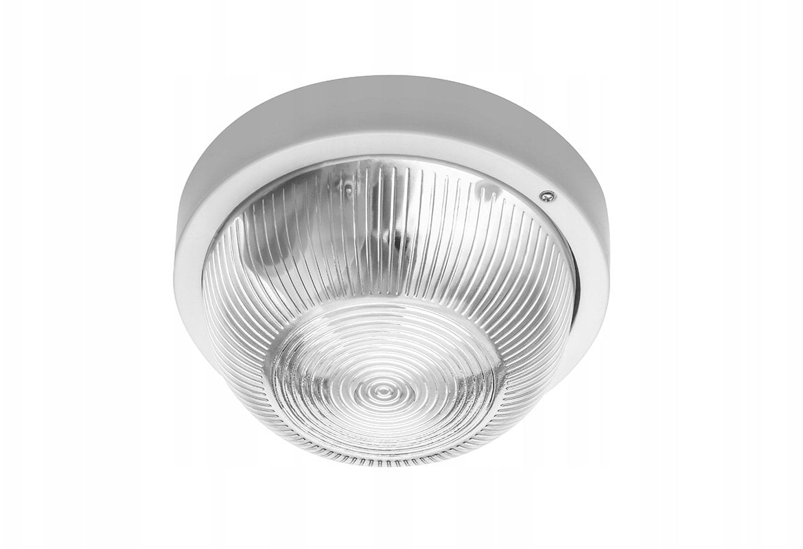 Oprawa kanałowa IBIZA E27 max.40W AC220-240V IP44 ABS/szkło biała OS-IBBL060-00