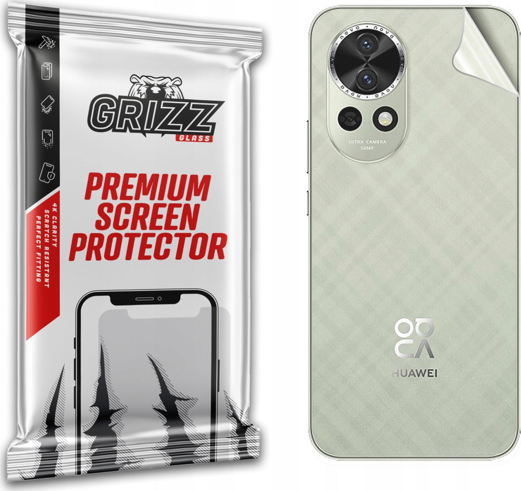 GrizzGlass Folia na tył GrizzGlass SatinSkin do Huawei Nova 13