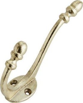 Madam Stoltz Madam Stoltz - Wieszak metalowy złoty