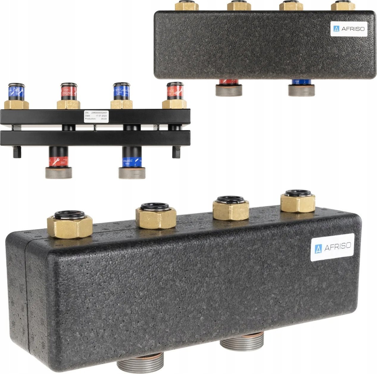 Rozdzielacz KSV 90-2 do grup pompowych BPG, do 50 kW, dla 2 obiegówA