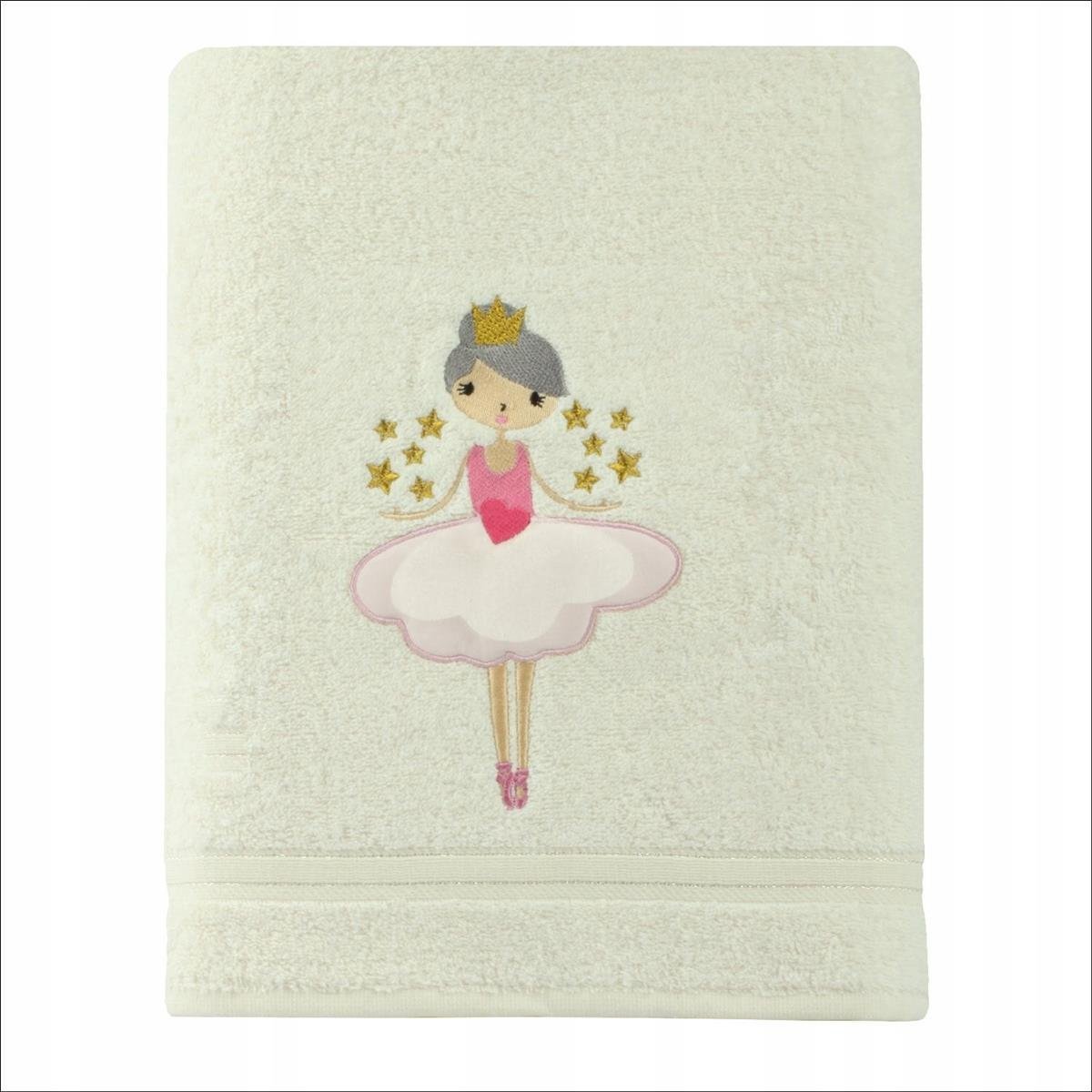 Paulina Łukjaniuk Ręcznik 50 x 90 Bawełna Dziecięcy 450g Baletnica