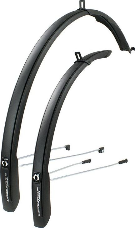 Simpla Błotniki 28" URBAN SDS 46mm czarne, wsporniki ocynkowane uniwersalny