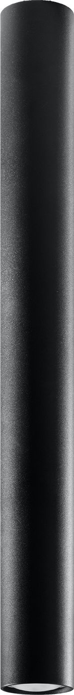 Lampa sufitowa Sollux Do salonu oprawa sufitowa LED Ready czarna Sollux LAGOS SL.1003