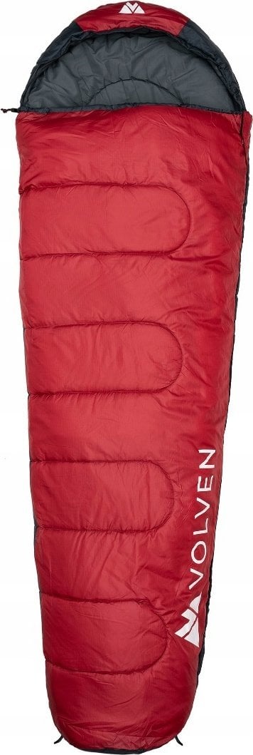 Volven Śpiwór Volven Traveller czerwony lewy