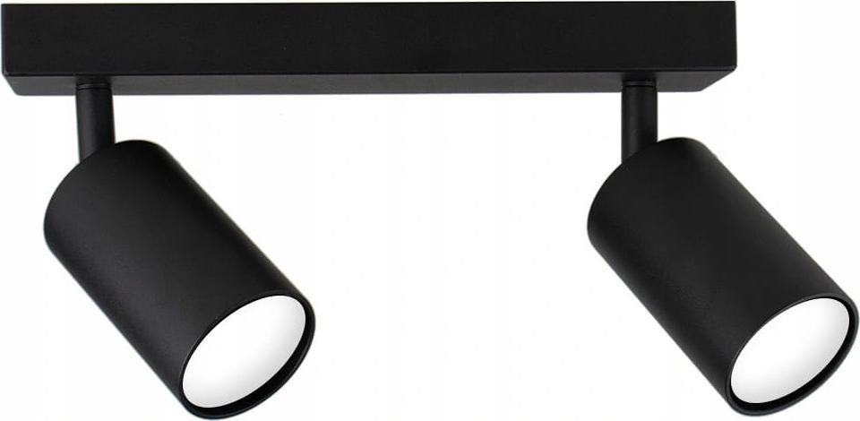 Lampa sufitowa SuperLed Spoti lampa sufitowa (spot) 2-punktowa czarna
