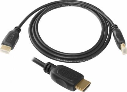 Kabel HDMI - HDMI 1.5m czarny (8_660789)
