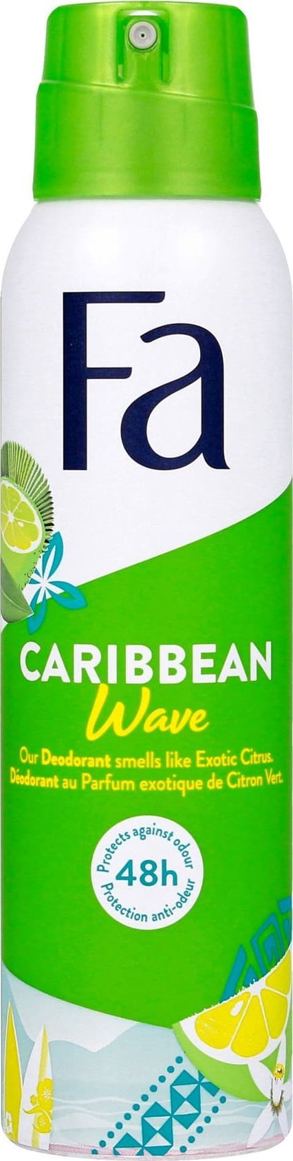 Fa FA Caribbean Wave Dezodorant damski w sprayu 150 ml