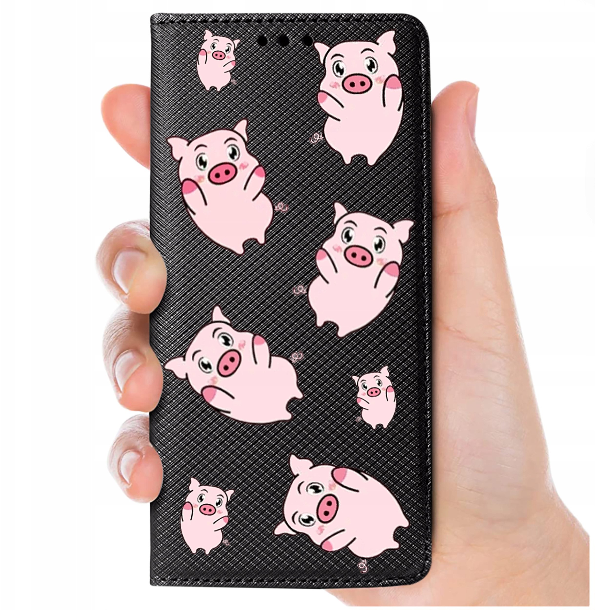 Etui do Samsung Galaxy M55 5G MAGNET WZORY CASE PORTFEL + SZKŁO 9H