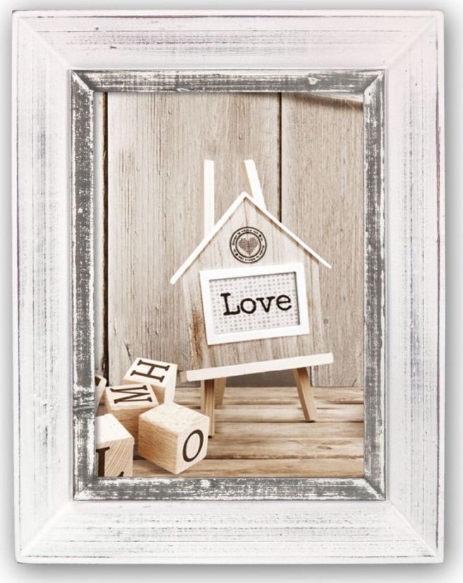 Ramka ZEP Athis white 13x18 Wood Frame