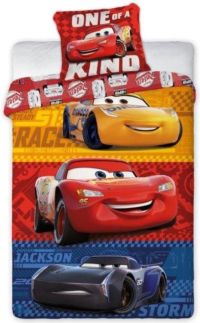 Faro Komplet pościeli Cars 3 018 160x200 + 70x80 (TEKFAOPOS0156)
