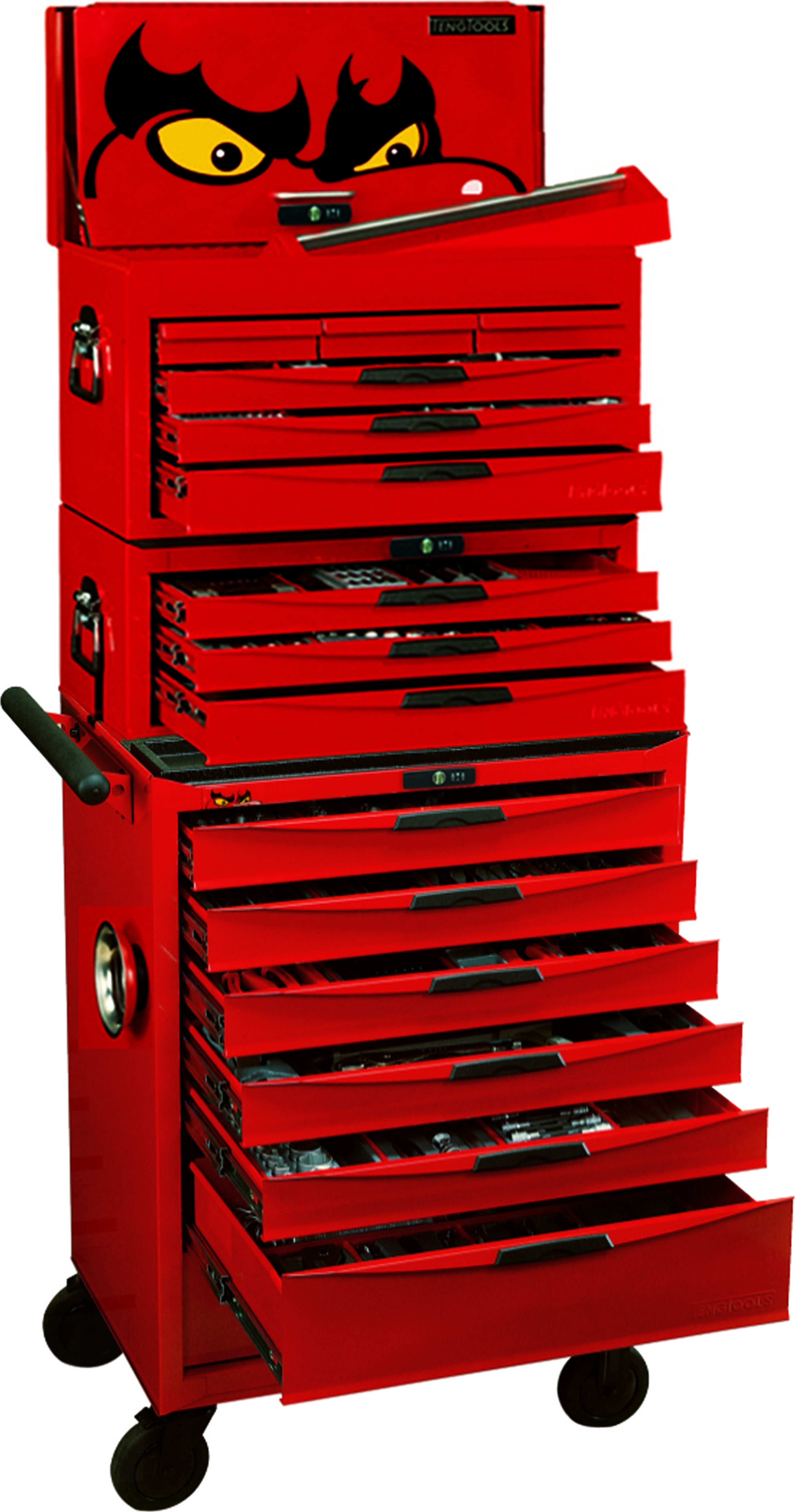 Wózek narzędziowy Teng Tools 16 szuflad z wyposażeniem (174550103)
