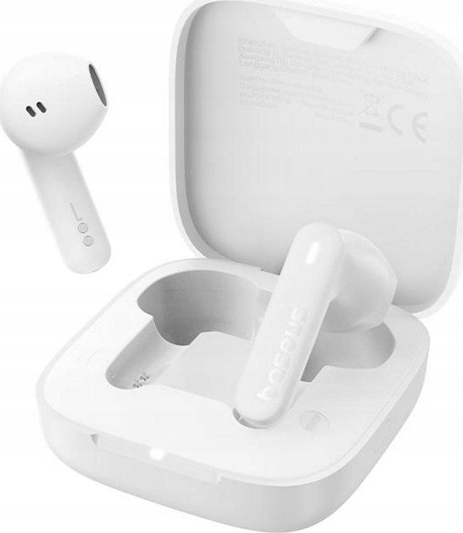 Słuchawki Baseus Słuchawki bezprzewodowe Bowie E16 (biały)