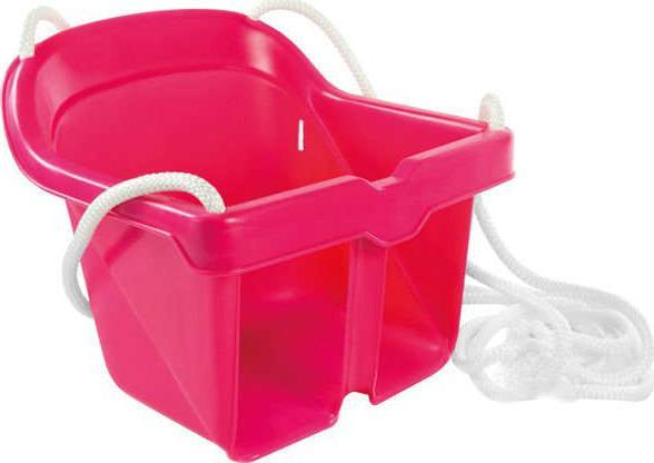 Huśtawka Mochtoys Mochtoys 12078 Huśtawka kubełkowa dla dzieci bezpieczna 12m+