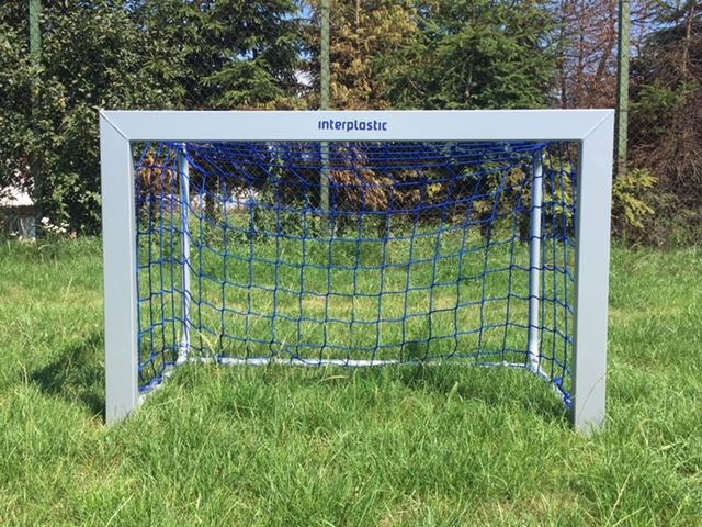 Interplastic Bramka do piłki nożnej 120x80 cm składana (00693)