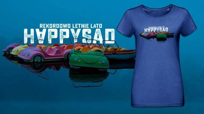 Happysad "Rekordowo Letnie Lato" GIRLY t shirt L