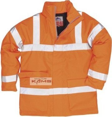 Portwest S778 Kurtka OCIEPLANA, ostrzegawcza, trudnopalna, antyelektrostatyczna. - pomarańczowy S