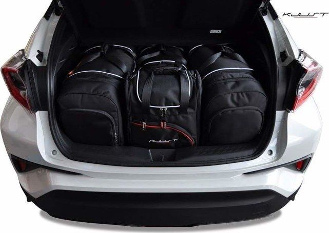KJUST TOYOTA C-HR 2016+ TORBY DO BAGAŻNIKA 4 SZT uniwersalny