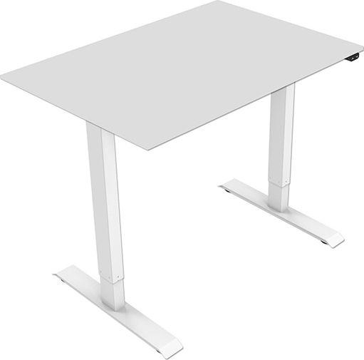 Biurko Szaro-Białe 120 cm x 75 cm